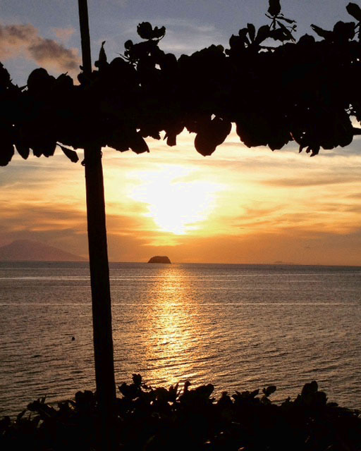 フィリピンの夕日